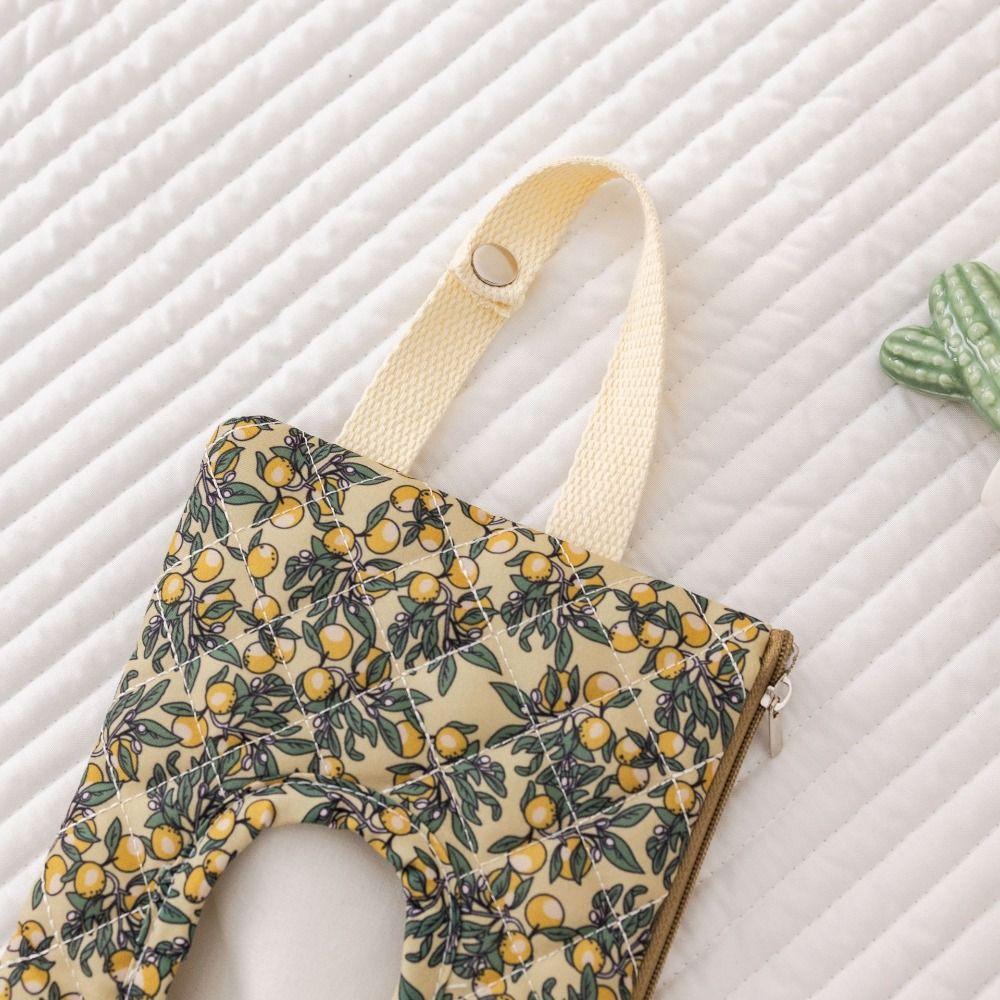 Floral Design Baby Wipes Dispenser Portable Hanging Napkin Case Car Tissue Dispenser Daily Use
