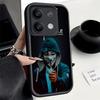 Чехол для телефона Xiaomi Redmi Note 15 14 13 Pro Plus Анонимная V-маска Оболочка 12S 11 11S 11T 5G 14S Мягкий силикон Funda