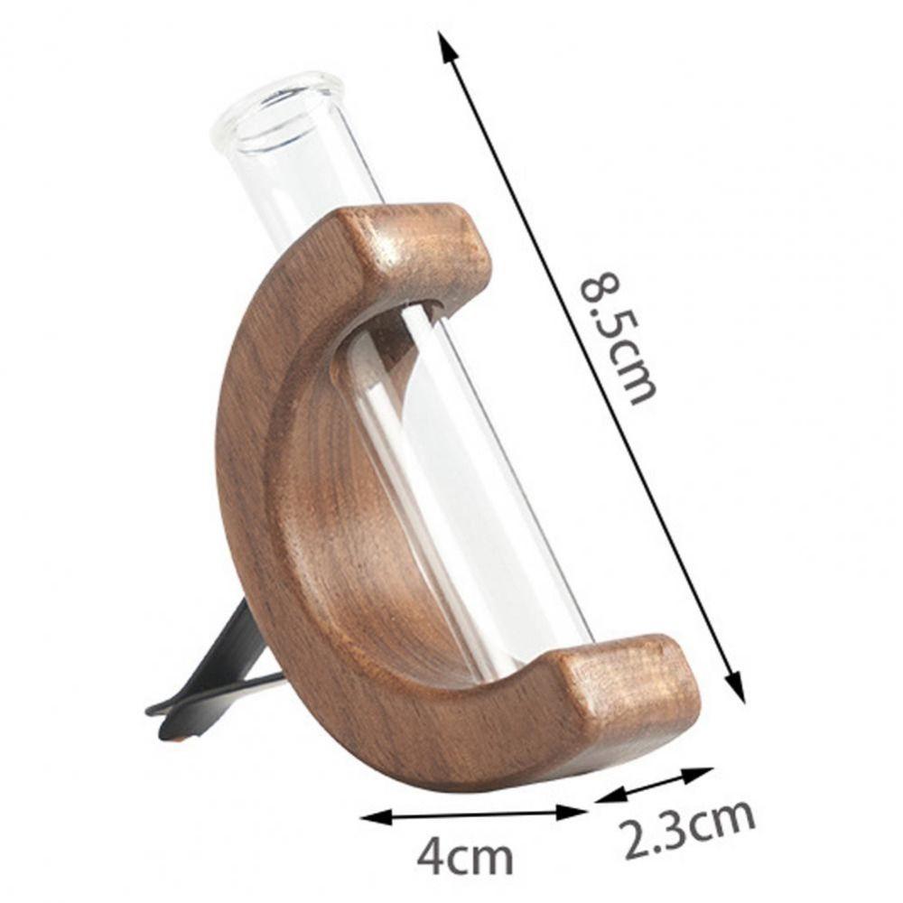 Creative Car Flower Vase Clip Mini Car Vent Decor DIY Flower Holder Perfume
