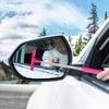 Выдвижной стеклоочиститель для зеркала заднего вида автомобиля, портативная щетка для чистки окон из нержавеющей стали, ручной очиститель от запотевания автомобильных стекол