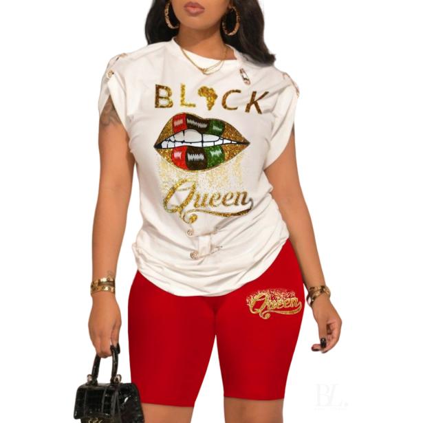 Летний комплект из свободного покроя с 3D-принтом, топ и шорты, повседневные комплекты из двух предметов одежды для женщин, спортивные костюмы