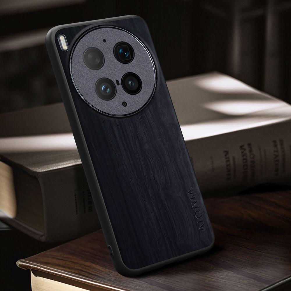 Case for Vivo X300 Pro Ultra funda bamboo wood pattern Four-corner Explosion-proof back cover for vivo X300 Pro Ultra case