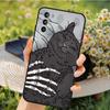 Skeleton Cat Phone Case For Motorola Edge 50 40 Pro 50 40 30 Ultra Neo Fusion Moto G84 G54 G85 G62 G53 G72  Funda
