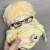 20cm Stuffed Haikyuu CuteTsukishima Kei Animation Doll Toys for Children Adults Collectible Dress-up Plush Puppet Dolls Gift