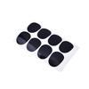 8Pcs 0.5Mm Soprano Saxophone Sax Mouthpiece Patches Pad Cushions Black