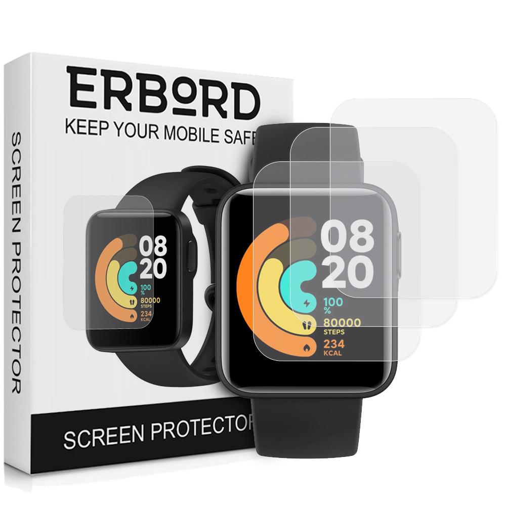 3x ERBORD Hydrogel Film for Xiaomi Mi Watch Lite