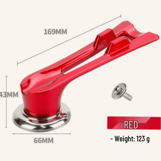 Universal Stand-up Pot Lid Handle & Utensil Holder - Anti-scald, Fits Spatula, Spoon, Wok Handles