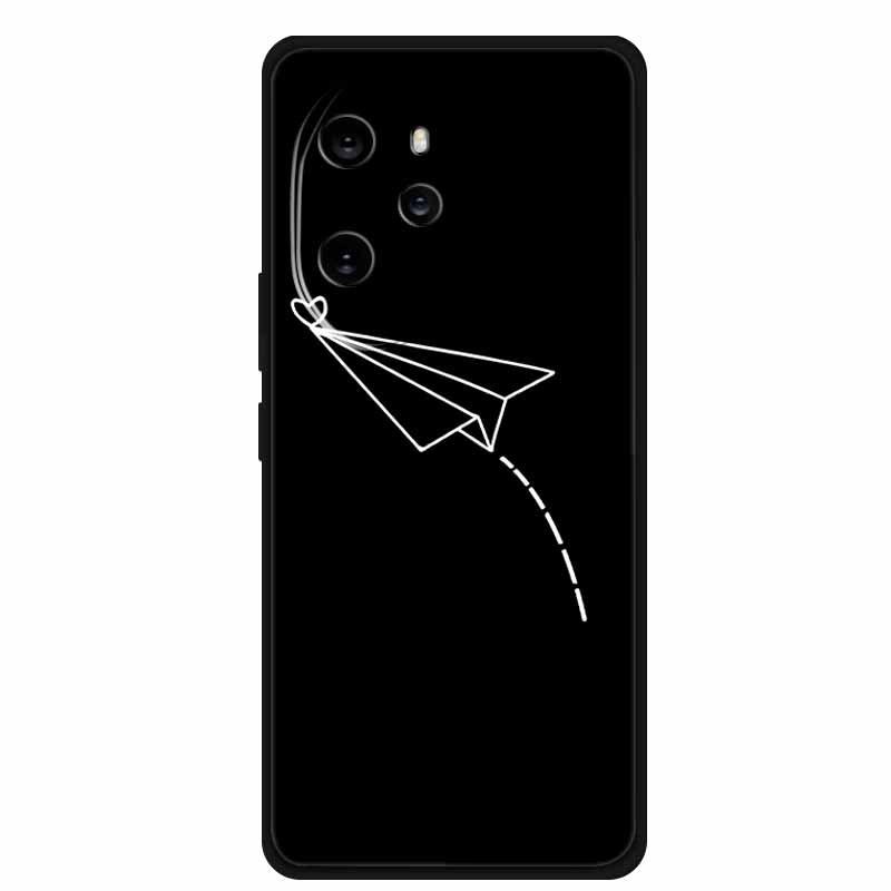 Простой цветной мягкий чехол из ТПУ для Honor 100 Pro 5G
