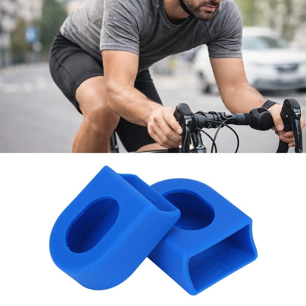 10PCS Soft Cycling Crank Boot Silicone Crank Arm Protectors Durable Crank Arm Cover  Bicycle Cycling