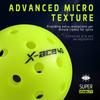 Мячи для пиклбола AMASPORT X-ACE40 Профессиональные Официальные Мячи для Пиклбола с Высоким Отскоком и Высокой Видимостью для Игр на Открытом Воздухе