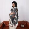 New Luxury Winter Thick Warm Abstract Cat Scarf Women Cashmere Shawl And Wraps Pashmina Neckerchief Bufanda Female Echarpe
