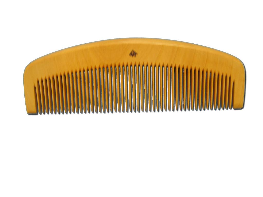 Satsuma boxwood medium teeth comb, 4-inch,