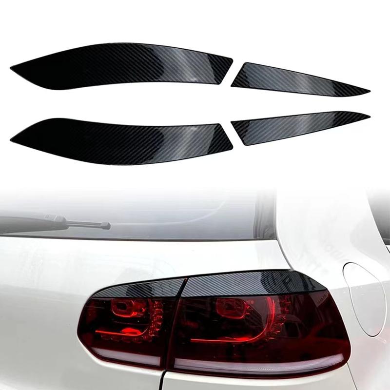 4 шт. задний фонарь, накладка на веко, крышка для Golf 6 MK6 2008, 2009, 2010, 2011, 2012, 2013, накладка на веки для бровей