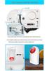 Elderly Emergency Wireless Sound & Light Alarm for Accessible Public Toilets