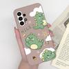 For Samsung Galaxy A13 4G Fashion Phone Case Cute Dinosaur Smiling Face Soft Silicon Funda Shell For Samsung GalaxyA13 Bumper