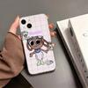 Чехол для телефона Bassie B-Bloomington D-Dandys World для iPhone 17, 16, 15, 14, 13, 12, 11 Plus, Pro Max Мягкий прозрачный чехол