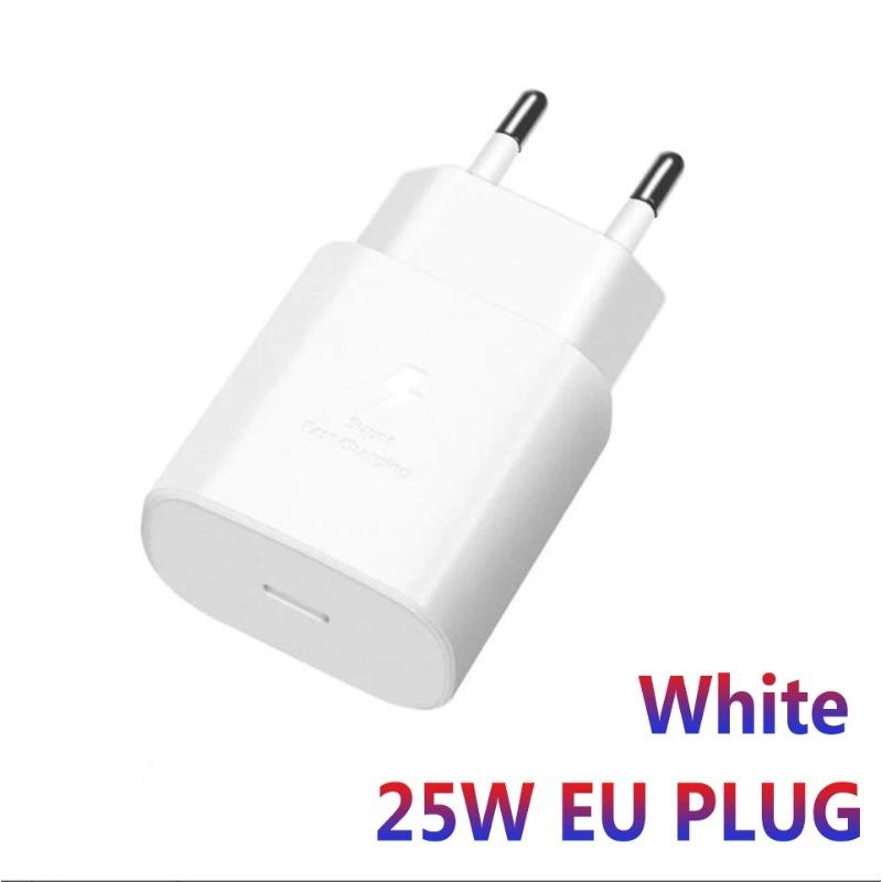 25 Вт зарядное устройство супербыстрый зарядный адаптер Usb Type C PD PPS для Samsung Galaxy S22 S21 A55 A54 A35 A06 A16 A26 A36 A56 Note 20 Z Flip 6 Fold6