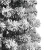 Artificial Foldable Christmas Tree in Green and White 120 cm