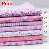 7pcs Scrapbook Sewing Crafts Cotton Fabric Bundle Handcrafts Patchwork Handmade Quilting Diy