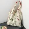 Embroidery Canvas Bag Summer Literary Travel Bag