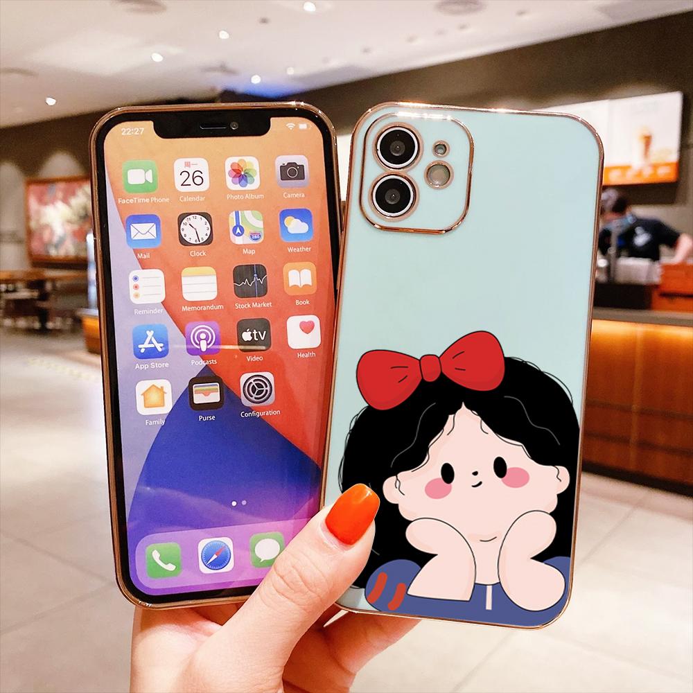 Красочные печатные узоры с квадратным краем корпуса с покрытием корпуса телефона Роскошное покрытие Мягкий чехол для телефона для iPhone Motorola Moto OnePlus Samsung