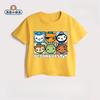 Детская футболка Potdemiel Octonauts 100% хлопок, Новый летний стиль, Для мальчиков и девочек, Повседневная, Удобная, Дышащая детская футболка