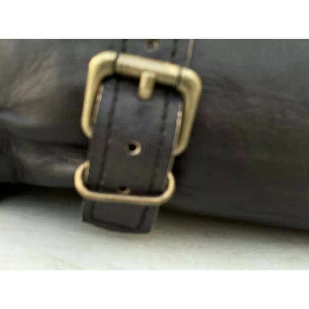 Handlebar Luggage Front Fork Saddle Leather Bag Motorcycle Tool Bag