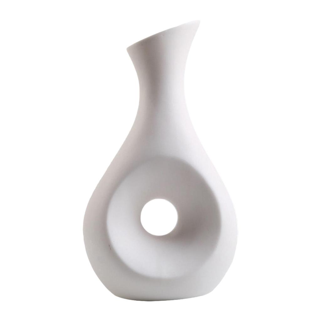 Керамическая ваза для цветов, украшение для рабочего стола, центральный элемент, декоративная настольная ваза для полки у входа в гостиную, подарок на новоселье