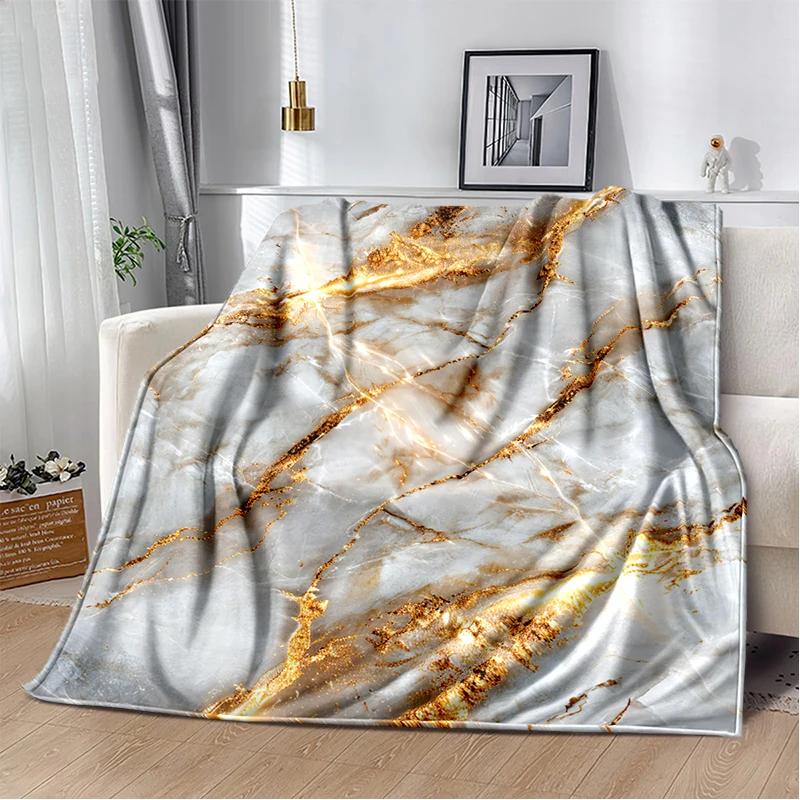 2026 New Style Luxurious Nature Marble Colour Blanket,Soft Throw Blanket for Home Bedroom Bed Sofa Travel Picnic Cover Kid Gift