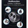 Cup Shaped Dual USB Car Charger Bluetooth Hands-free Phone Car Bluetooth MP3 Player