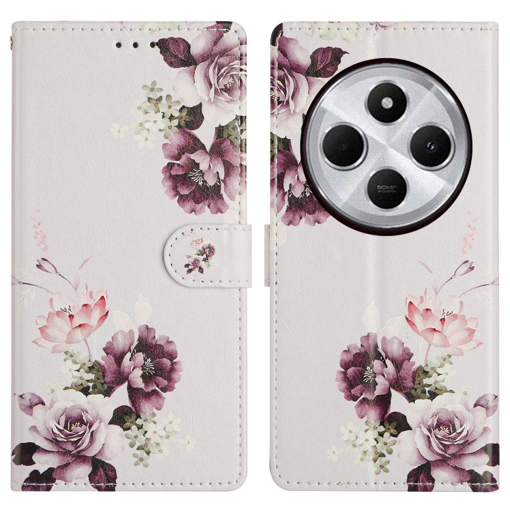 Leather Case For Xiaomi Redmi 14C 4G/Redmi A3 Pro 4G/Poco C75 4G Pattern Printing Wallet Stand Flip Phone Cover