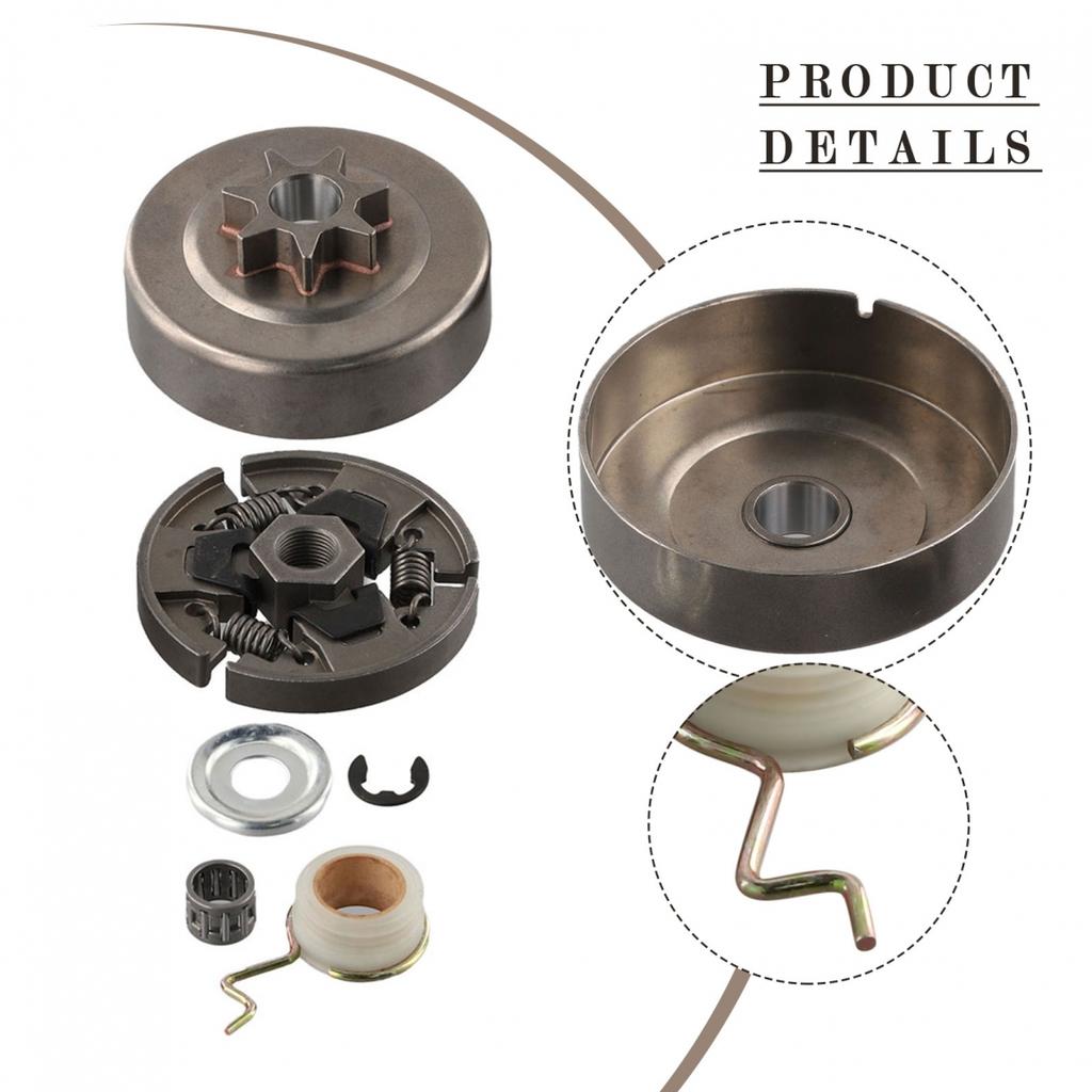 Игольчатый подшипник Комплект барабана сцепления Масляный насос Шайба E-clip Цепная пила Outdoor