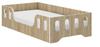 Детская кровать Montessori Laki 140X70 Сонома
