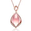 Линдон Женщины Медный Сплав Искусственный Кристалл Мода Кулон Ожерелье Подарок