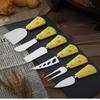 1Pcs Steel Stainless Cheese Knives With Bamboo Wood Handle Cheese Slicer Cheese
