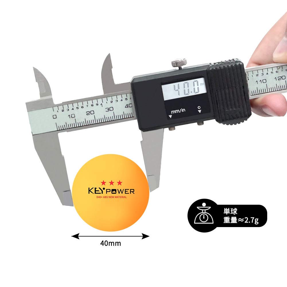 Мячи для настольного тенниса Homraku для практики и пинг-понга, упаковка 100 шт., профессиональные пластиковые трехзвездочные для соревнований, мячи, - желтые, уровень, 40 мм, (ABS