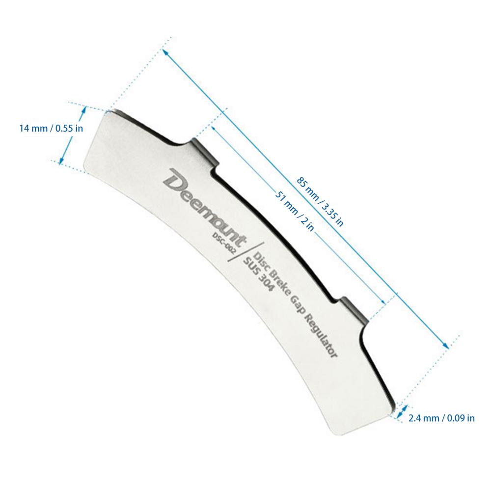 Disc Brake Gap Regulator Bike Brake Pads &Rotor Alignment Tool Disc Brake Alignment Tool Bike Brake Pads Prevent Brake-rotor Rub