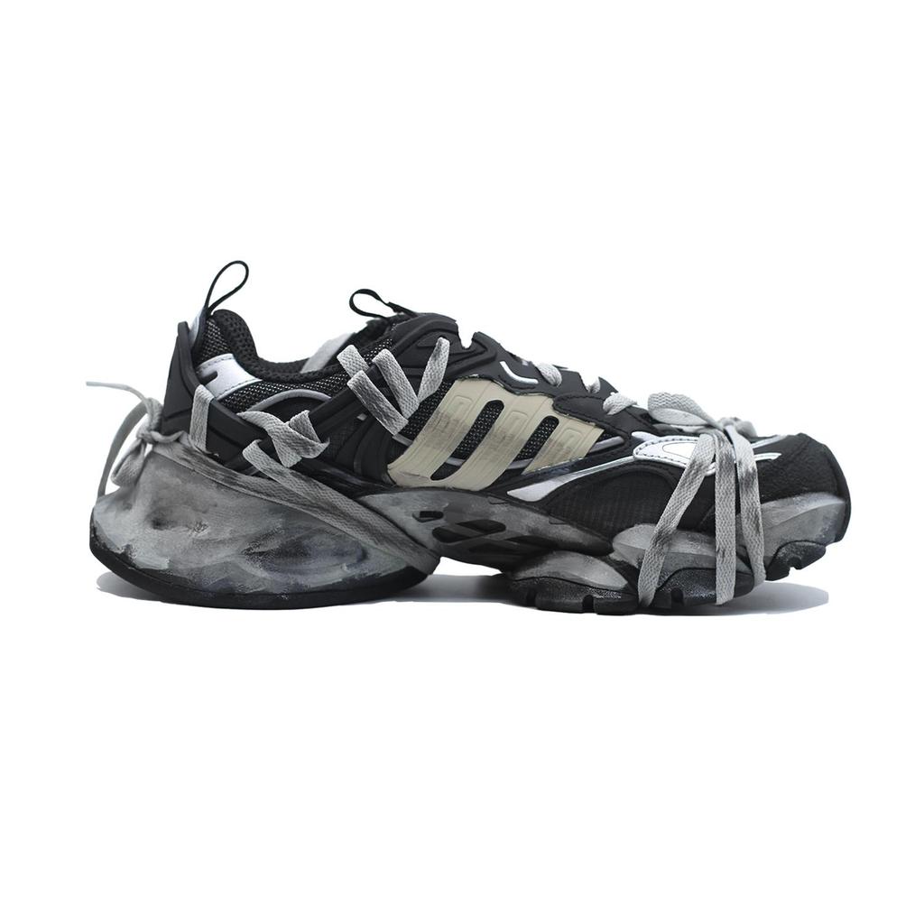 adidas XLG RUNNER DELUXE Унисекс Низкие Беговые Кроссовки Нескользящие, Износостойкие Черные IH0070(Команда140-)-Случайные упаковочные пакеты