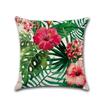 Tropical Plants Cushion Cover Decorative Pillowcases Flamingo Printing Cotton Linen Throw Pillow Case Flowers Pillow Cover Zt169
