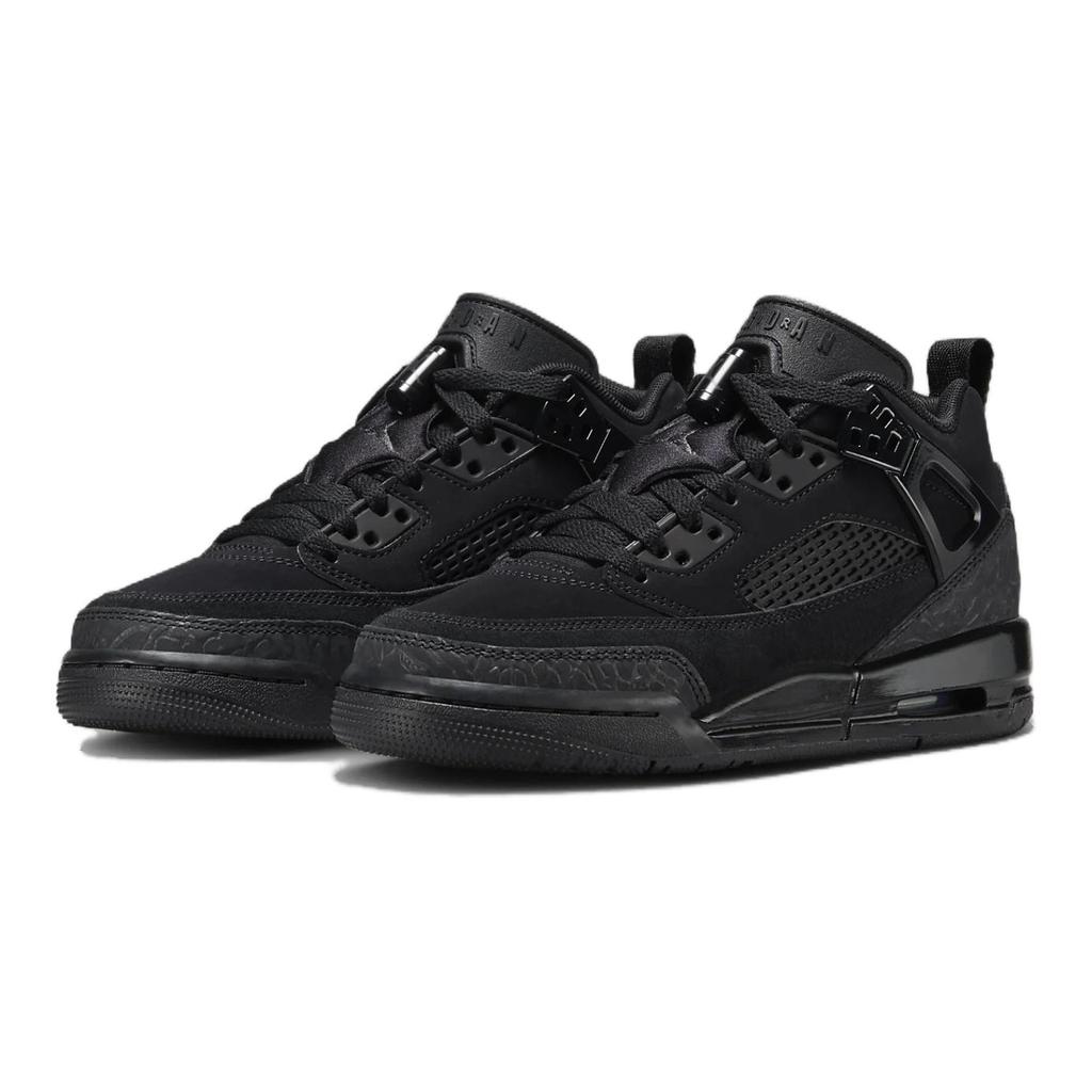 Jordan Spizike Нескользящие Износостойкие Низкие Детские Баскетбольные Кроссовки Черные Унисекс FQ3950-001