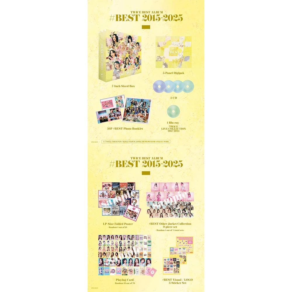 [Предзаказ] TWICE - Лучший альбом [BEST 2015-2025 LIMITED VER.]