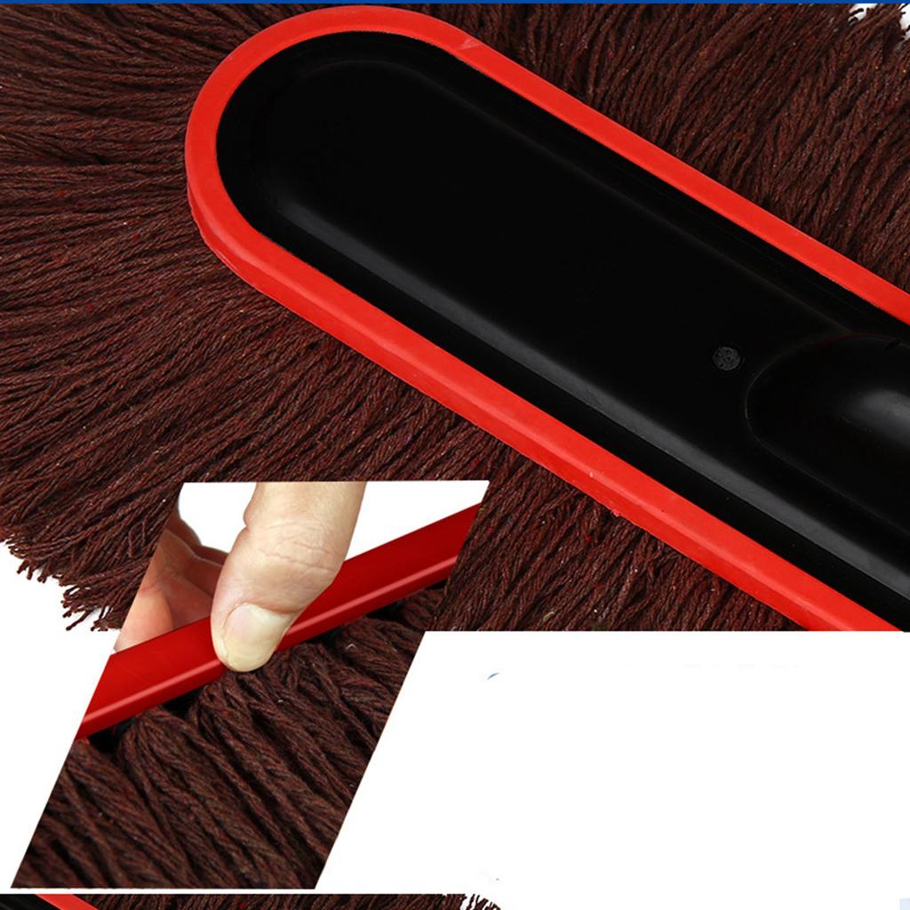 Car Duster Detailing Brush Scratch Free Washing Mop with Extendable Handle for Auto Exterior Interior Cleaning Brown