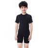 Kids' PRO Sports Fitness Gear: Boys' & Girls' Quick-Dry Running Sets with Long/Short Sleeve Shirts, Elastic Shorts, and Long Pants.