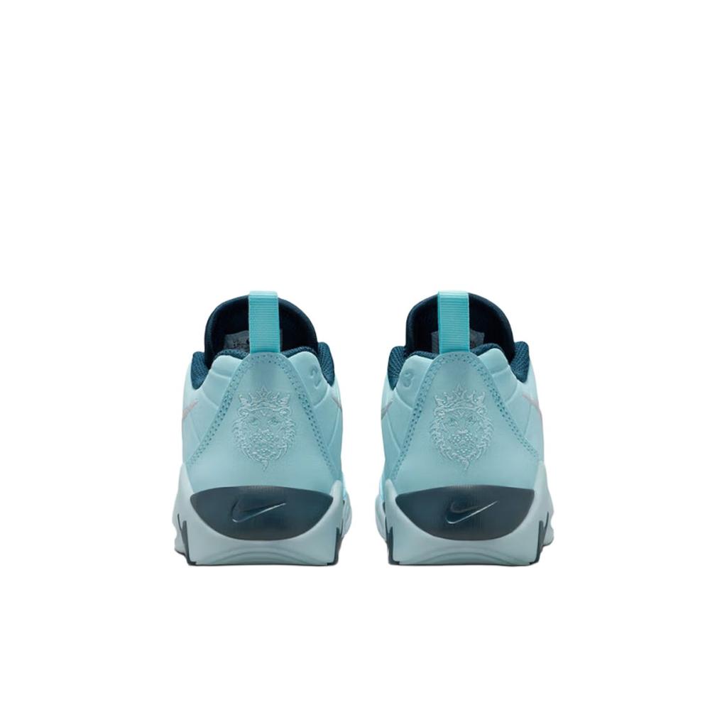 Nike Детские баскетбольные кроссовки LeBron Witness 9 PS Glacier Ice Glacier Blue Metallic Silver Armory Navy HV2271-401