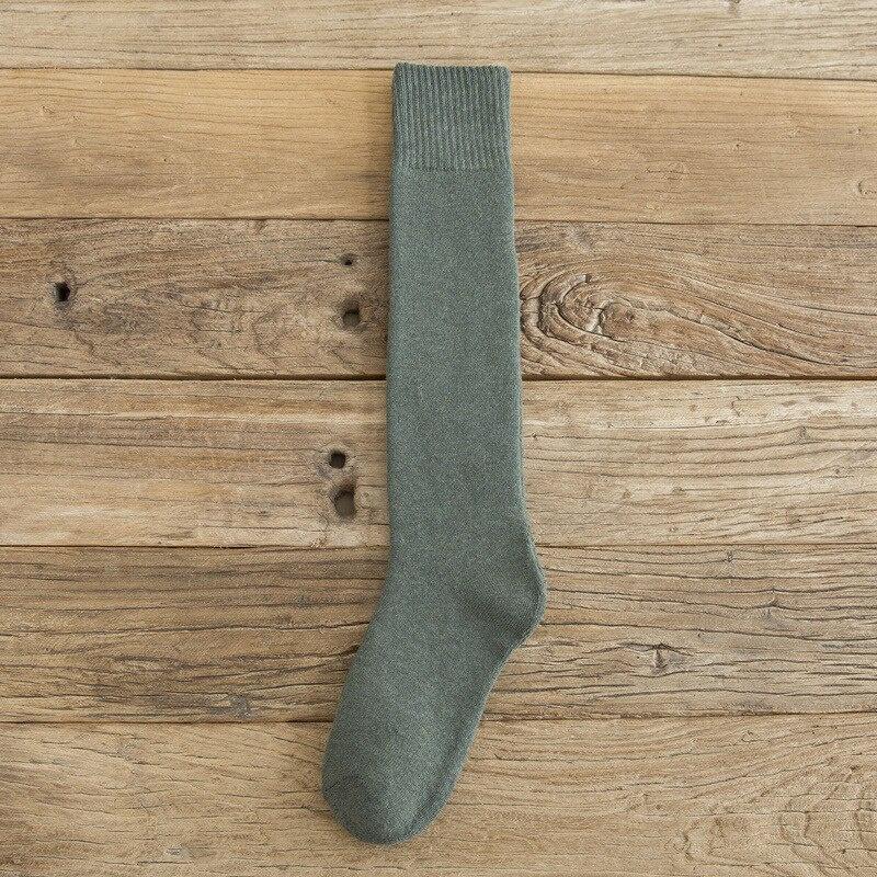 Harajuku Warm Women Cotton Autumn Winter Knee Socks Casual Warm Sock Lady Gift Stocking for School Girl