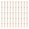 50pcs Golf Tees Professional Strong Replacement Wooden Golfing Tees for Golf Accessories