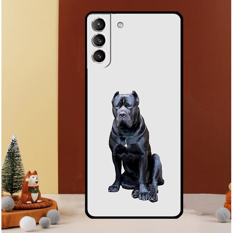 Italian Cane Corso Mastiff Dogs Case For Samsung Galaxy S22 S23 S24 Ultra Note 20 10 Plus S8 S9 S10 S20 FE S21 FE Cover