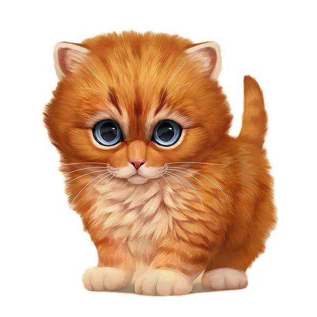 J540 # супер милая наклейка с изображением кота и животного на автомобиль, виниловая наклейка, водонепроницаемые декоративные наклейки для автомобиля