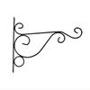 Black Garden Plant Hanger Hook Bird Wall Mounted Plant Hanger Hanging Flower Basket Brackets