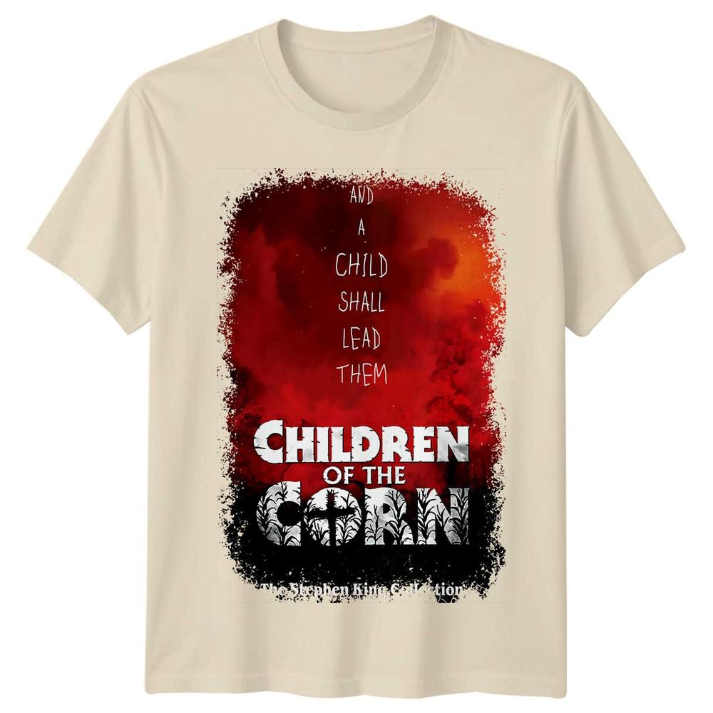 Children Of The Corn 1984 Movie Poster Inspired Tshirt Retro 80s Tee Unisex